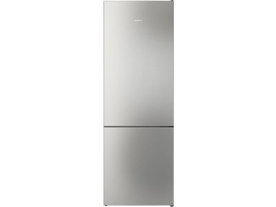 KG49NVIBG iQ300 Vrijstaande koel-vriescombinatie met bottom-freezer 203 x 70 cm Edelstaal