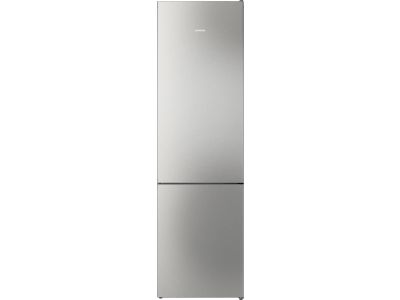 KG39NVIAG iQ300 Vrijstaande koel-vriescombinatie met bottom-freezer 203 x 60 cm Edelstaal
