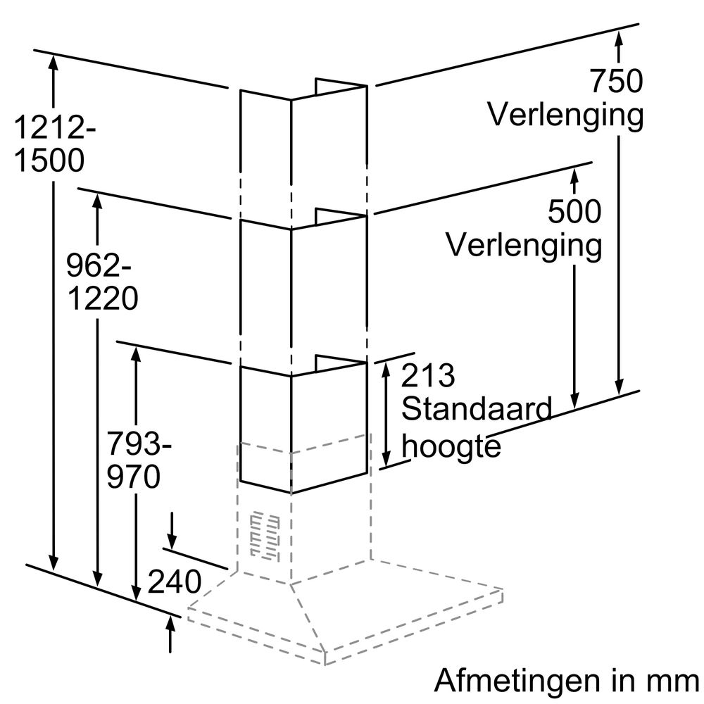 Siemens Dampkapaccessoires LZ12340