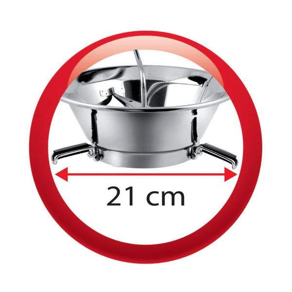 Moulinex A40106 Inox Roerzeef