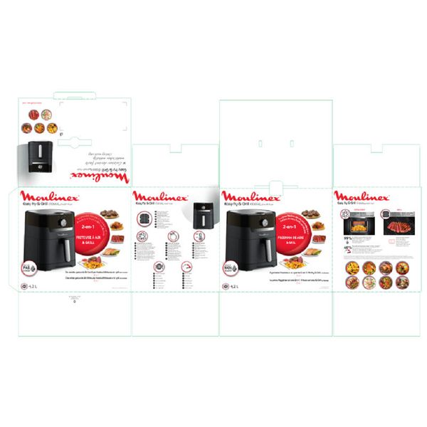 Moulinex EZ501810 Easy Fry & Grill Meca