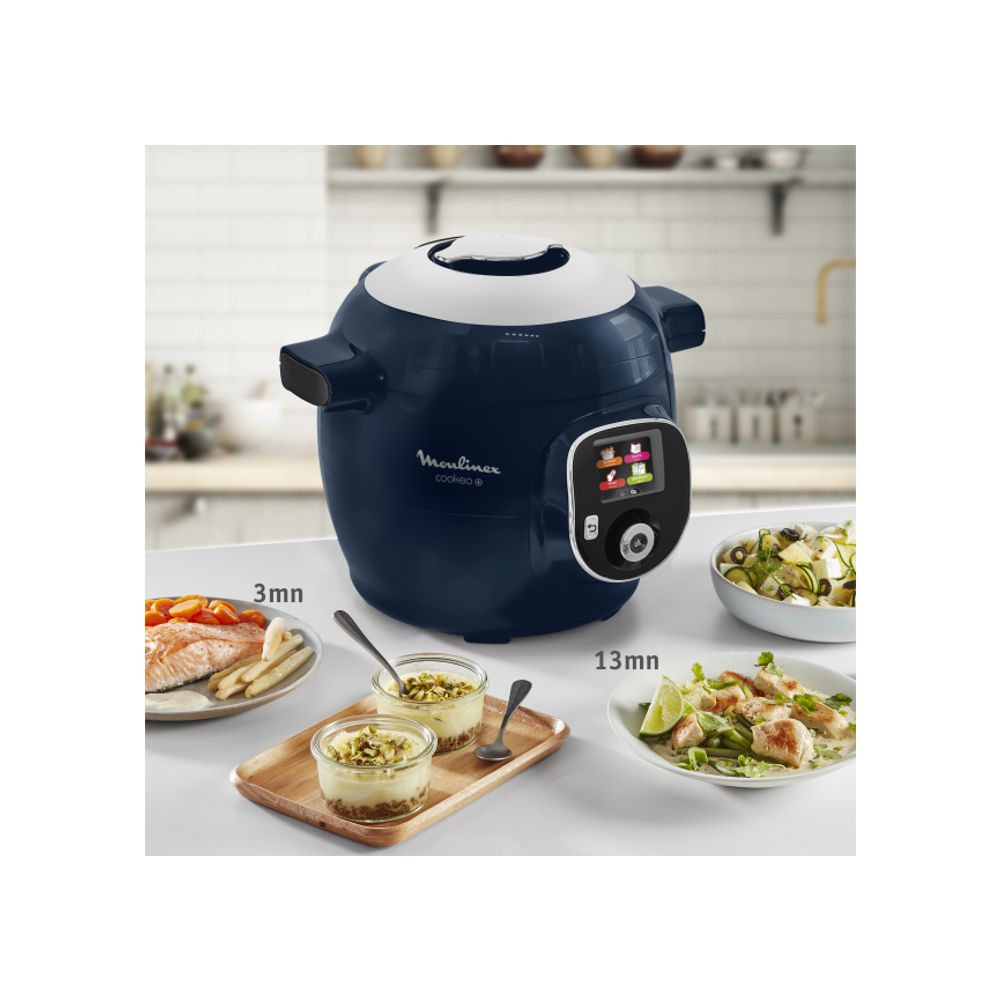 Moulinex Multicookers CE85F410 Cookeo+ Midnight Blue Multicooker