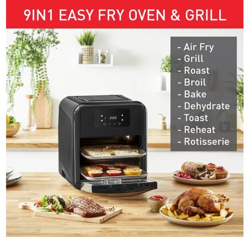 AL501810 Easy Fry 9-en-1 Oven & Grill Air fryer  Moulinex