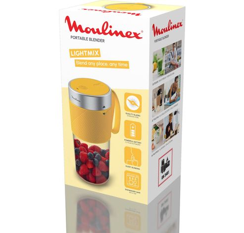 Lightmix LM1C0210 - Draagbare Blender 300ml Nest  Moulinex