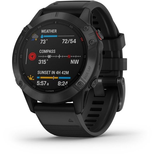 Garmin Fenix 6 Pro Grijs/Zwart