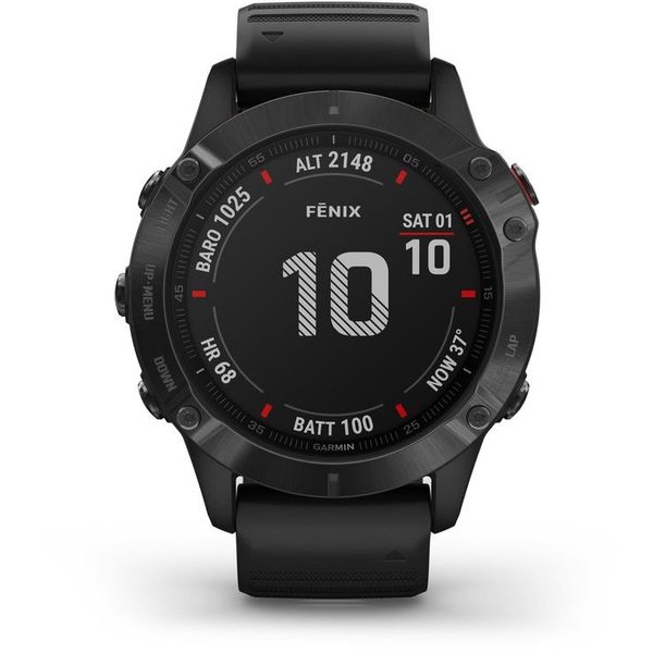 Garmin Fenix 6 Pro Grijs/Zwart