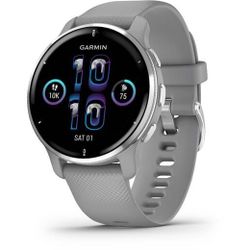 Garmin Venu 2 Plus 43mm Silver/Powder Grey 