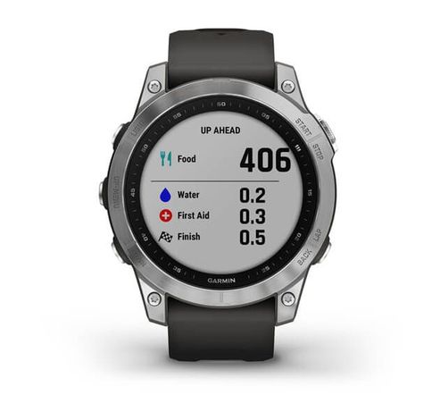 Fenix 7 Zilver met Graphite polsband  Garmin