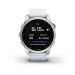 Garmin Fenix 7S Zilver 42mm met Whitestone band