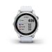 Garmin Fenix 7S Zilver 42mm met Whitestone band