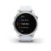 Garmin Fenix 7S Zilver 42mm met Whitestone band