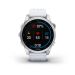 Garmin Fenix 7S Zilver 42mm met Whitestone band