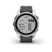 Garmin Fenix 7S Zilver 42mm met Graphite band