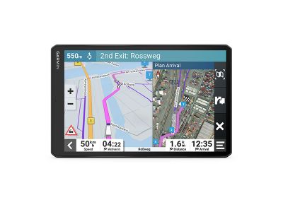 dezl™ LGV1010 10" satelliet navigatiesysteem voor vrachtwagens met live verkeersinformatie