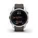 Garmin Fenix 7S Pro Solar, Zilver met Graphite polsband (42mm)