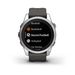 Garmin Fenix 7S Pro Solar, Zilver met Graphite polsband (42mm)