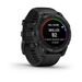 Garmin Fenix 7S Pro Solar, Slate Gray met zwarte polsband (47mm)