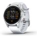 Garmin Epix™ Pro (Gen 2) Zilver met Whitestone polsband (42mm)