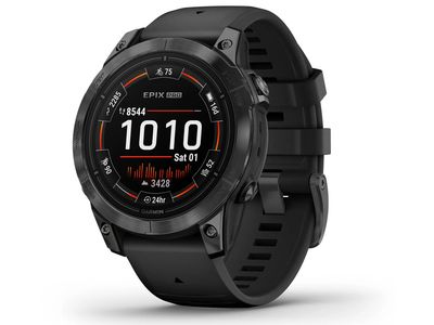 Epix™ Pro (Gen 2) Slate Gray met zwarte polsband (47mm)