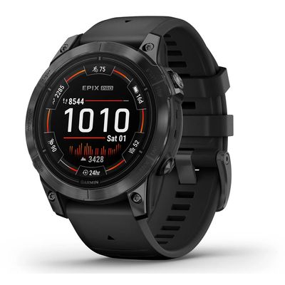 Epix™ Pro (Gen 2) Gris ardoise avec bracelet noir (47 mm)  Garmin