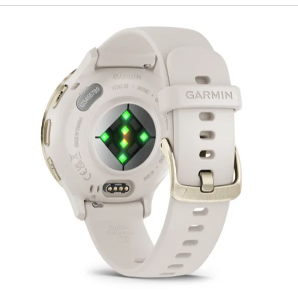 Garmin Venu 3S Ivory + Soft Gold