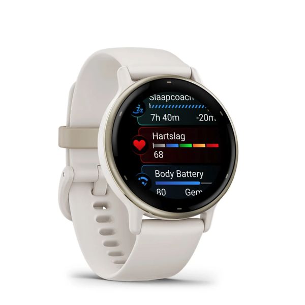 Garmin vívoactive 5 Ivory & Cream Gold