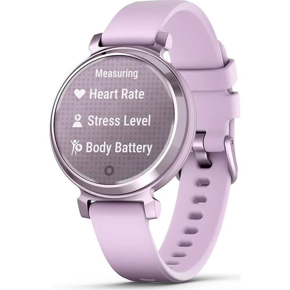 Garmin Smartwatch Lily 2 Lila/Lila siliconen sportband