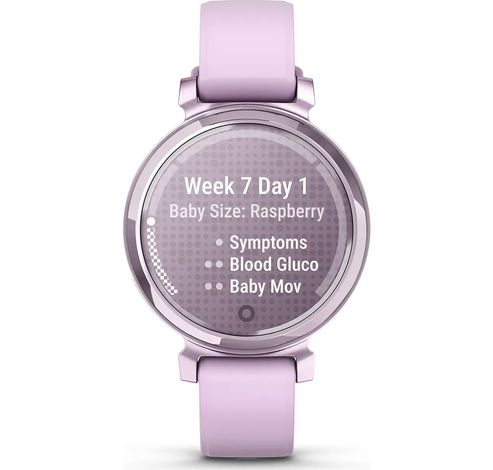 Lily 2 Lila bracelet en silicone lilas  Garmin