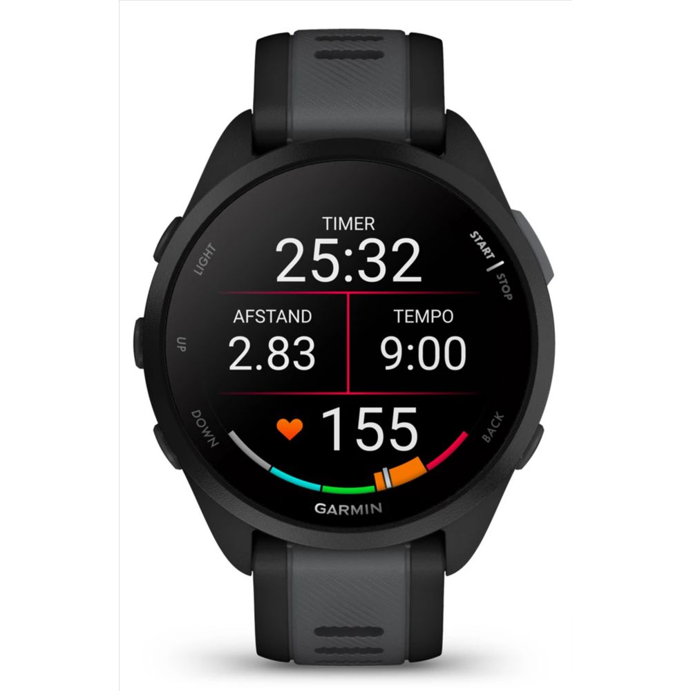 Garmin Sporthorloge Forerunner 165 Black/Slate Grey