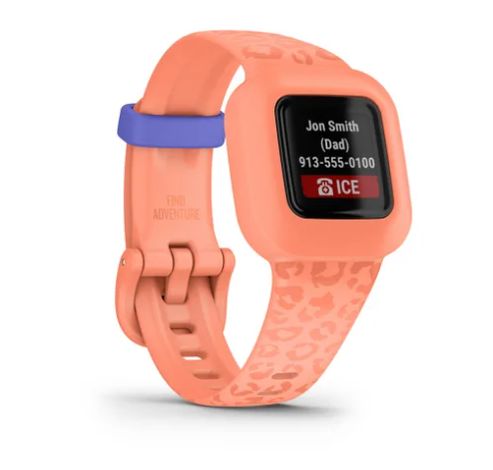 Garmin vivofit junior 3 peach leopard  Garmin