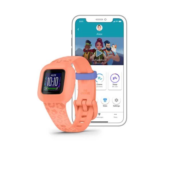 Garmin Garmin vivofit junior 3 peach leopard