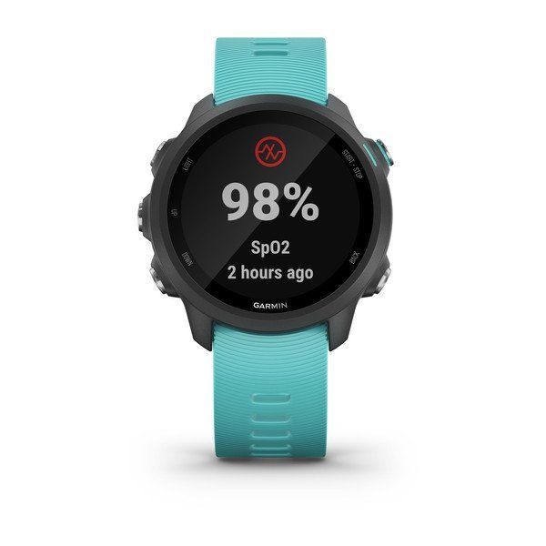 Garmin Garmin forerunner 245 music zwart/aqua