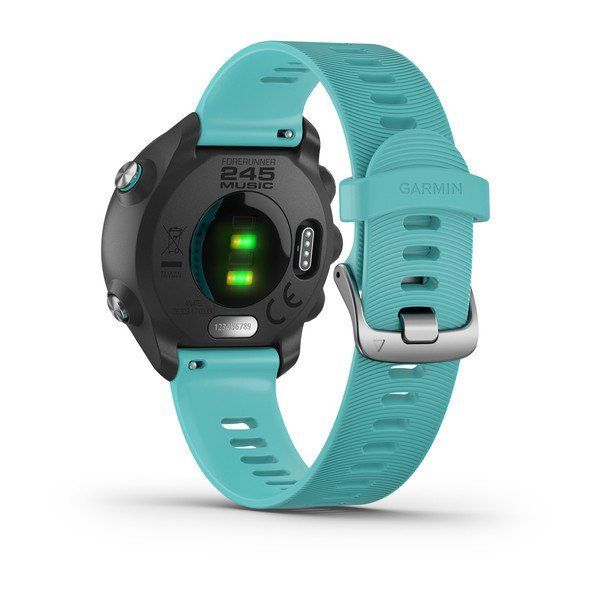 Garmin Garmin forerunner 245 music zwart/aqua