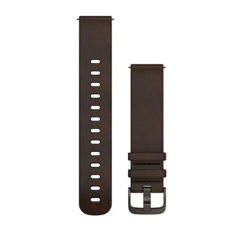 Garmin quick release polsband 20mm leer  Garmin