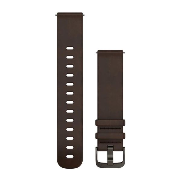 Garmin Garmin quick release polsband 20mm leer