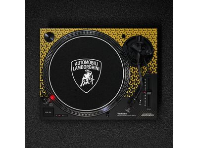 SL-1200M7PEG Technics voor Automobili Lamborghini draaitafel Geel