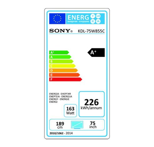 KDL75W855C  Sony