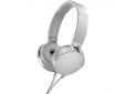 Extrabass Wired Headph w/ Remote Mic (White)