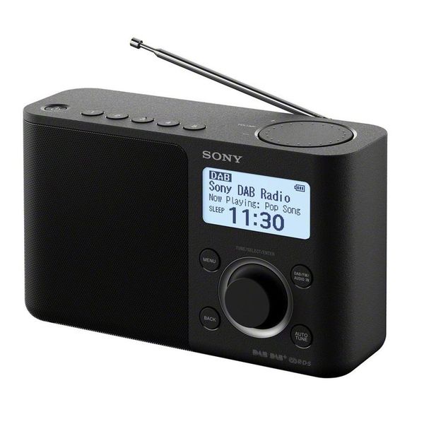 Sony XDR-S61D Zwart