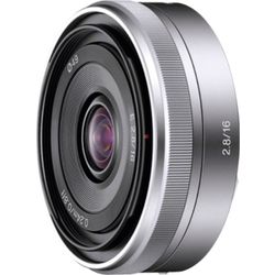 Sony SEL 16mm F/2.8 Zilver