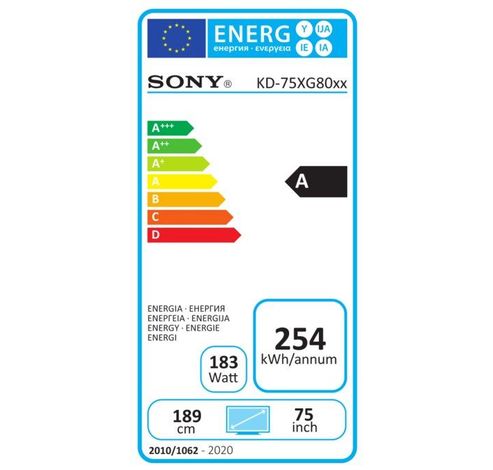 KD-75XG8096  Sony