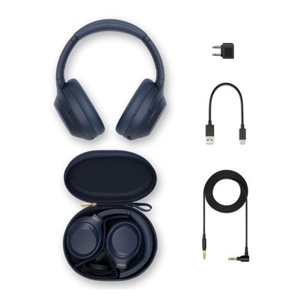 Sony Hoofdtelefoon met wireless noise cancelling WH1000XM4L Blauw