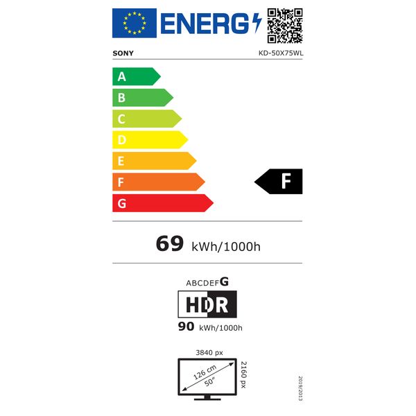 KD-50X75WL X75WL Series 50inch 