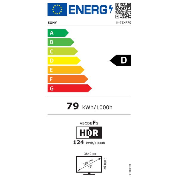 BRAVIA 7 XR Processor Mini-LED 4K Ultra HD High Dynamic Range (HDR) Smart TV (Google TV) 75inch Sony