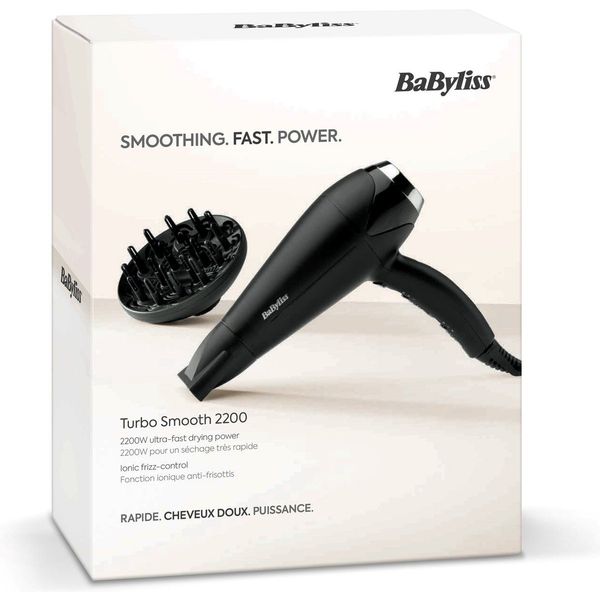 Babyliss D572DE Turbo Smooth 2200 Fohn