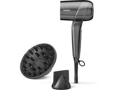 D6200DE Titanium Glans Digitale Motor Lichtgewicht Compacte Haardroger