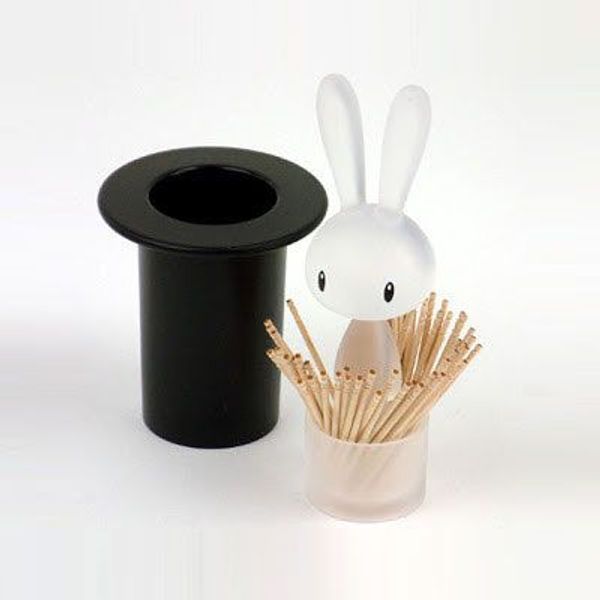 Magic Bunny Tandenstokerhouder Zwart 