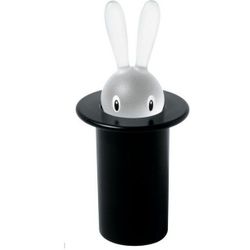 Alessi Magic Bunny Tandenstokerhouder Zwart 