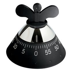 Alessi Kitchen Timer Zwart 