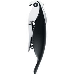 Alessi Parrot Kurkentrekker Zwart 